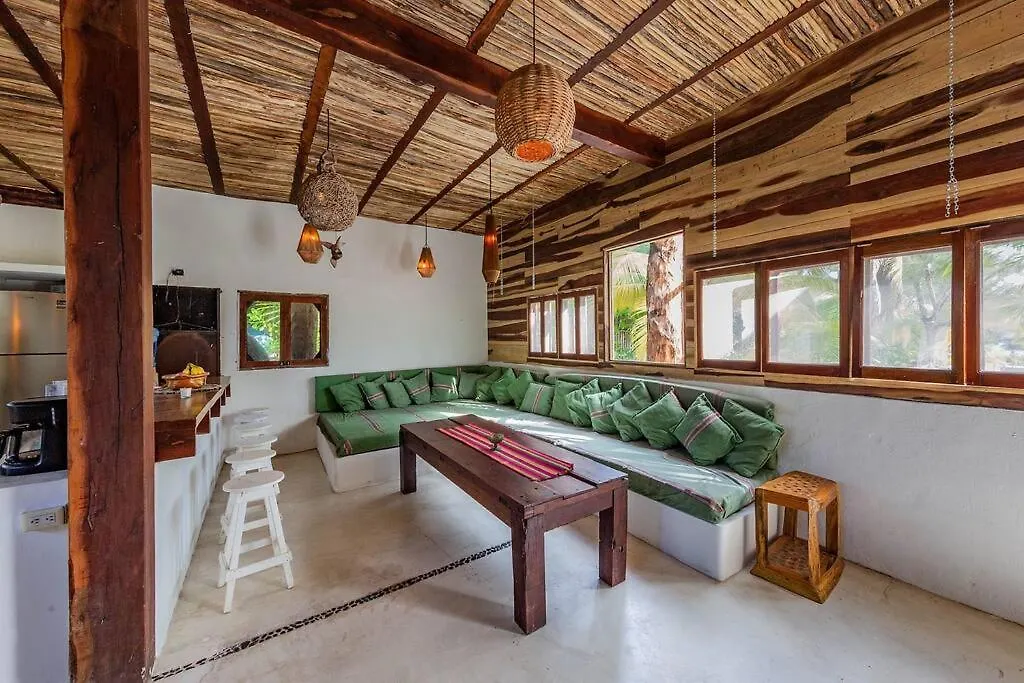 Rancho Pepo - Sian Ka'An Biosphere Beach House Villa Tulum Mexico