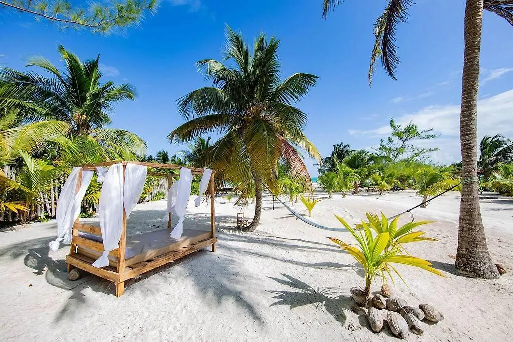 图卢姆Rancho Pepo - Sian Ka'An Biosphere Beach House别墅 图卢姆