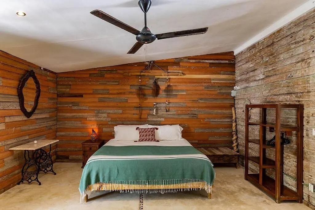 图卢姆Rancho Pepo - Sian Ka'An Biosphere Beach House别墅 度假居 图卢姆